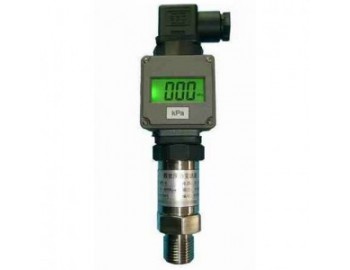 -0.1-150Mpa Water Gas Pressure Transducer/Transmitter with displayer DC 24V Air Compression Pressure Sensor